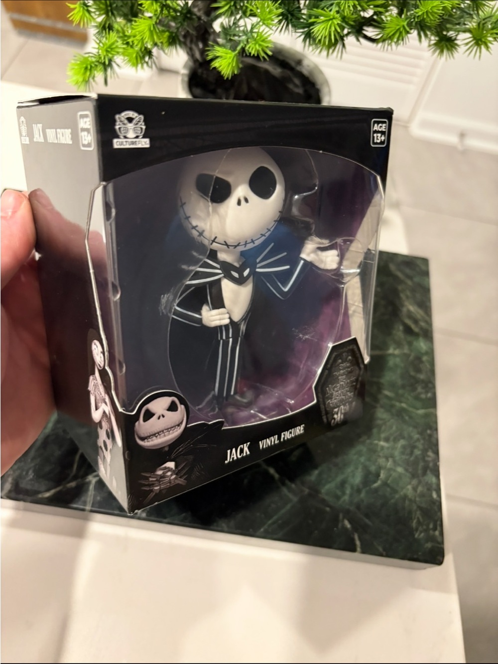 Disney Jack Skellington Black & White Vinyl Figure